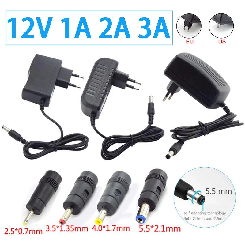 5.5*2.1mm 4.0*1.7mm 3.5*1.35mm 2.5*0.7mm ÷ AC/DC  DC 12V 1A 2A 3A AC 100-240V ȯ   ġ 
